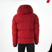 Hooded Down Jacket | Red