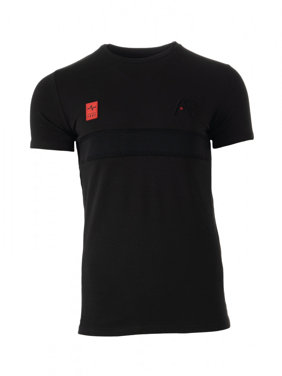 AB x Frequencerz Limited Embroidery Tee | Black - AB Lifestyle