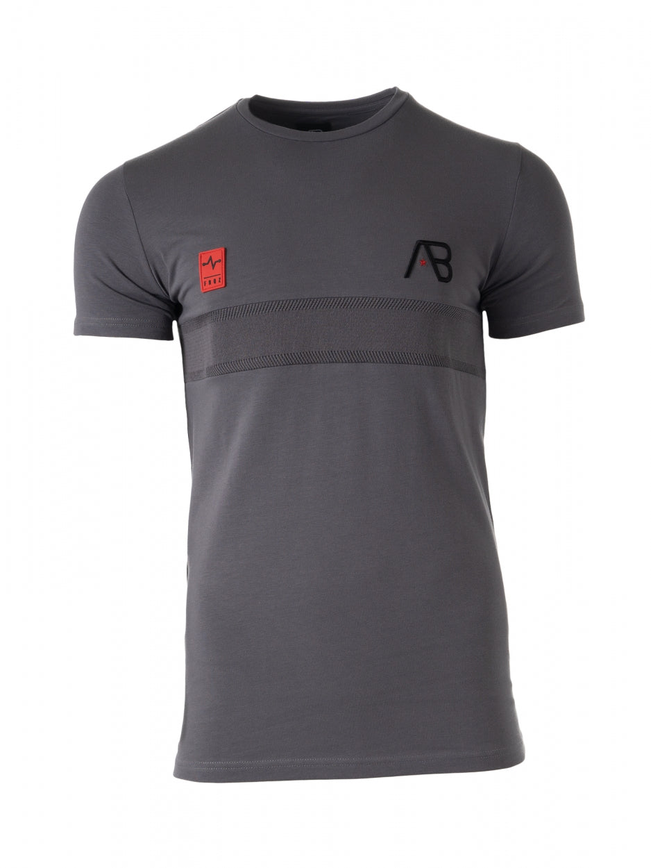 AB x Frequencerz Limited Embroidery Tee | Grey